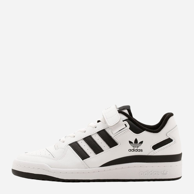 Sneakersy męskie skórzane Adidas Forum Low FY7757 45.5 Białe (4064037254399) - obraz 1