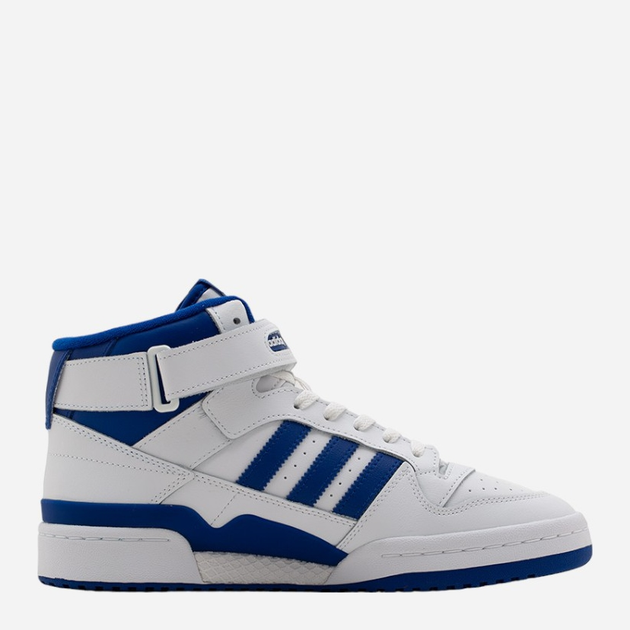 Sneakersy męskie skórzane adidas Forum Mid FY4976 45.5 Białe (4064037285027) - obraz 2