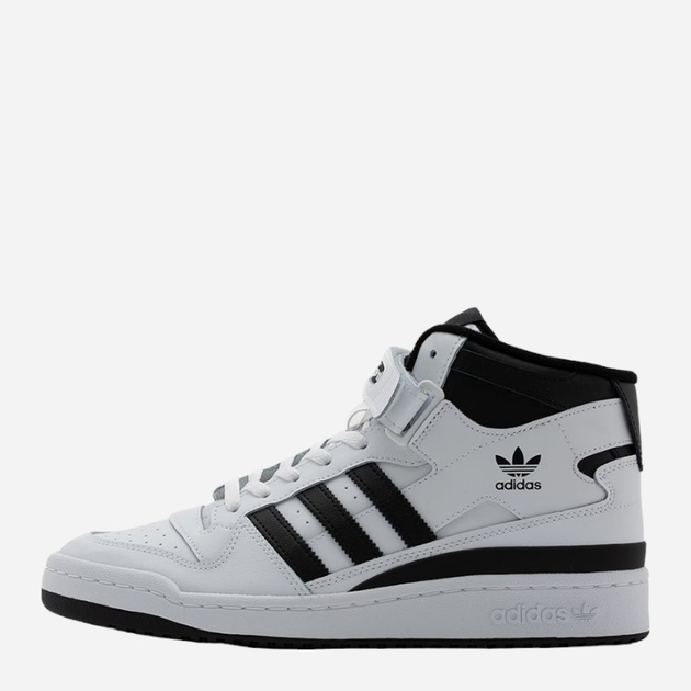 Чоловічі снікери adidas Forum Mid FY7939 42.5 Чорні (4064037288905) - зображення 1