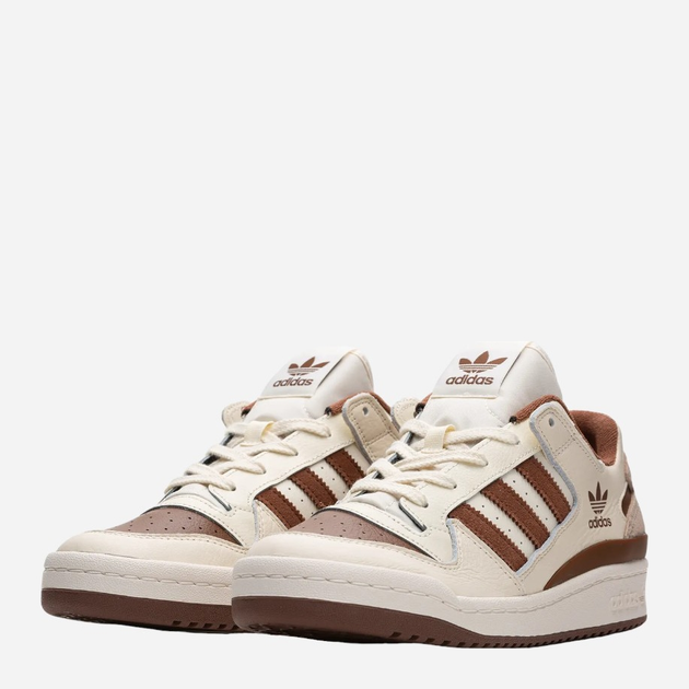 Sneakersy damskie skórzane Adidas Forum Low CL IG3900 40.5 Brązowe (4066759017542) - obraz 2