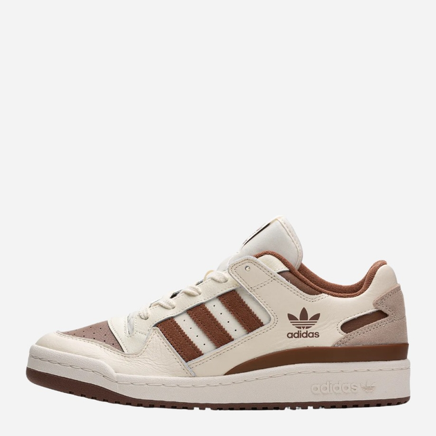 Sneakersy męskie skórzane Adidas Forum Low CL IG3900 46 Brązowe (4066759021204) - obraz 1