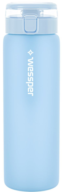 Butelka filtrująca na wodę Wessper ActiveMax Clarti Glass Niebieska (WES264-BU) - obraz 1