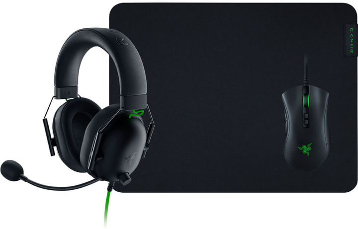 Słuchawki + mysz Razer Battle Bundle Black (810056144944) - obraz 1