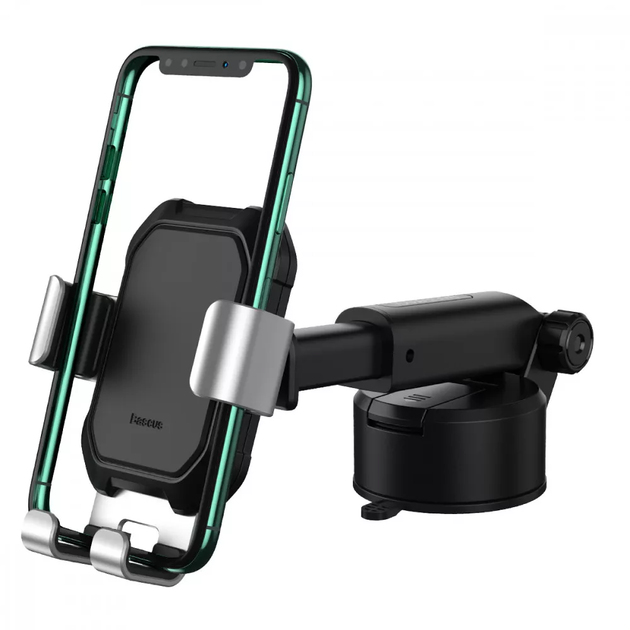 Автомобильный держатель Baseus Tank Gravity Car Mount Holder (SUYL-TK01) Black [64541] - изображение 4