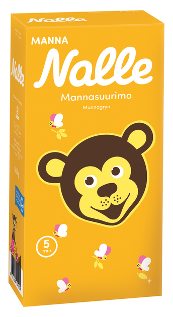 Упаковка Манна крупа NALLE 500 г х 10 шт - зображення 1