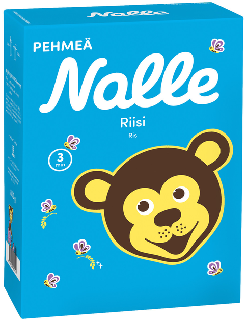 Упаковка Рисові пластівці NALLE 800 г x 10 шт - зображення 1