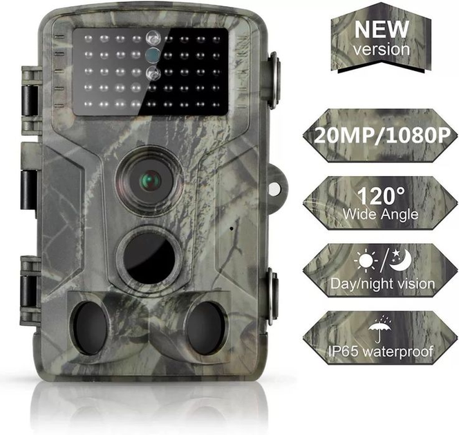 Фотоловушка Suntek HC802А 20MP камера наблюдения охотничья - изображение 1