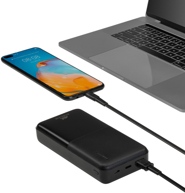 УМБ RIVACASE Rivapower VA2571 20000 mAh QC/PD 18 Вт Black (4260709010809) - зображення 9