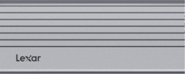 Зовнішня кишеня Lexar M.2 Portable SSD Enclosure Silver (LPAE10N-RNBNG) - зображення 1