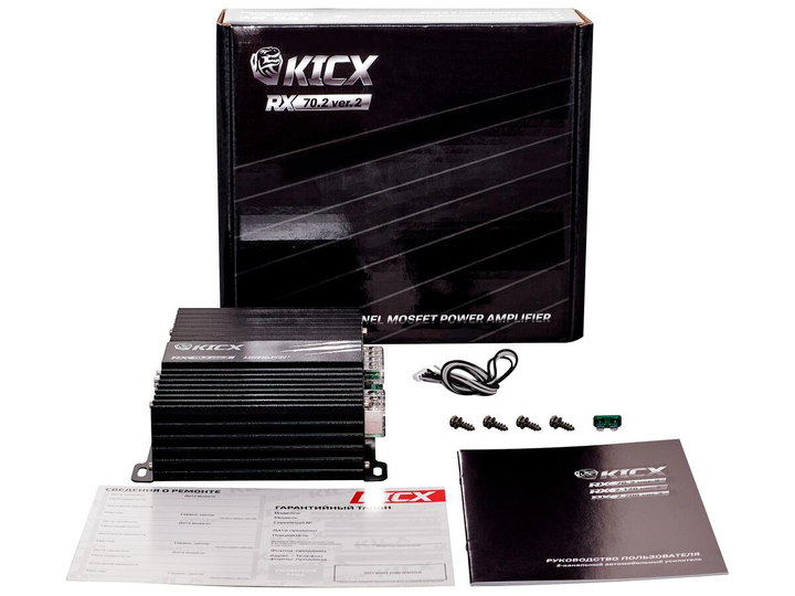 Підсилювач Kicx RX 70.2 ver.2 (101665) - изображение 7