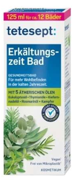 Żel do kąpieli Tetesept Bath for Colds 125 ml (4008491283328) - obraz 1