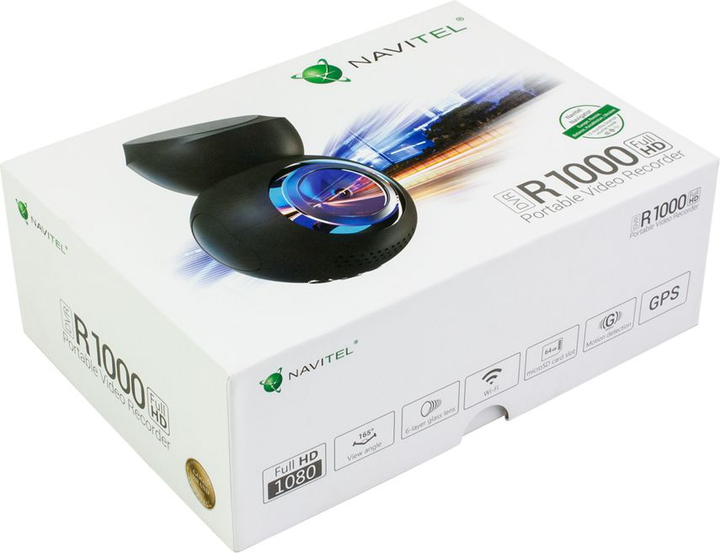 Відеореєстратор Navitel R1000 GPS WIFI (8594181740494) - зображення 8