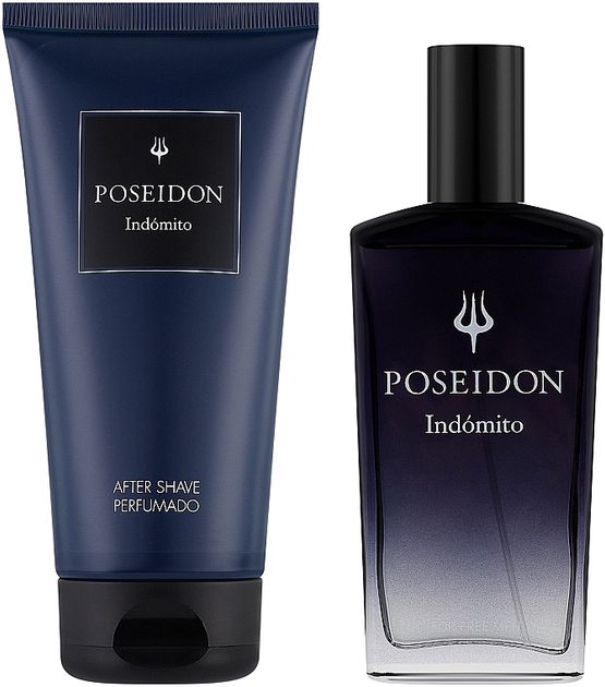 Zestaw męski Instituto Espanol Poseidon Indomito Woda toaletowa 100 ml + Balsam po goleniu 100 ml (8411047135600) - obraz 2