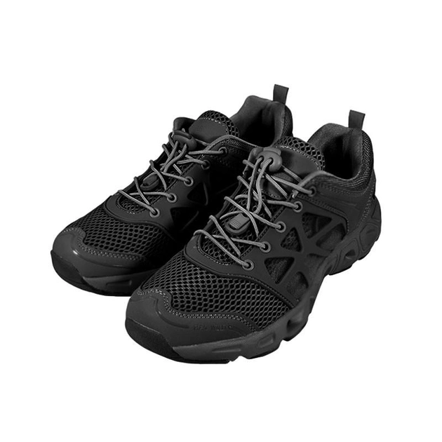 Тактичні кросівки Han-Wild Outdoor Upstream Shoes Black 42 спецвзуття військові для армії спецслужб - зображення 1