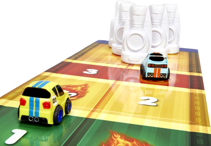 Набір автомобільних треків Little Tikes Crazy Fast Racing Bowling 3 in 1 (50743660672) - зображення 4
