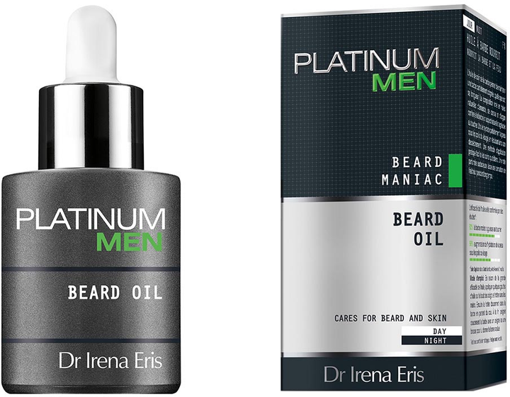 Олія для бороди Dr. Irena Eris Platinum Men Beard Oil 30 мл (5900717192713) - зображення 3