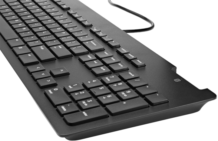 Klawiatura przewodowa HP Business Slim Smartcard RUS Black (Z9H48AA#ACB) - obraz 3