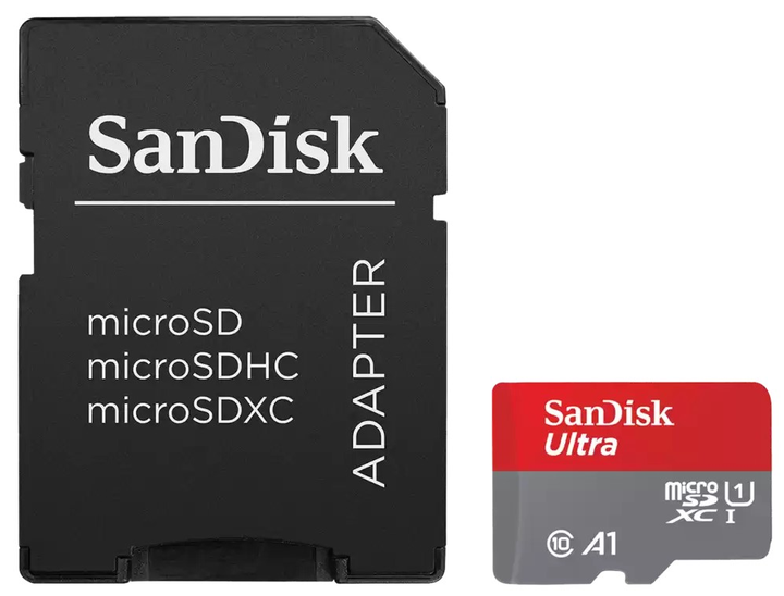 Карта памяти SanDisk Ultra MicroSDXC UHS-I 64GB + adapter SD (SDSQUAB-064G-GN6IA) - изображение 2