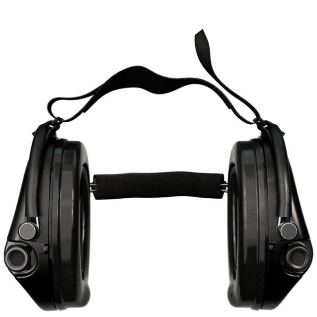 Активні навушники для стрільби Sordin Supreme Pro-X Neckband Black із заднім тримачем під шолом - зображення 2