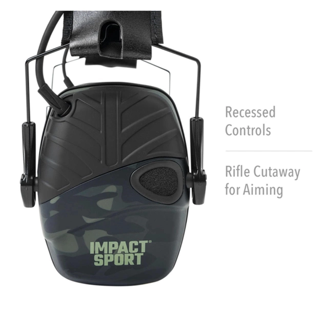 Активные защитные наушники Howard Leight Impact Sport R-02527 Black Multicam - изображение 2