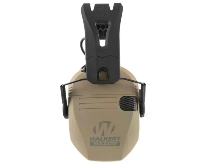 Активные наушники для стрельбы Walker's Razor Slim Tacti-Grip (FDE) - изображение 2