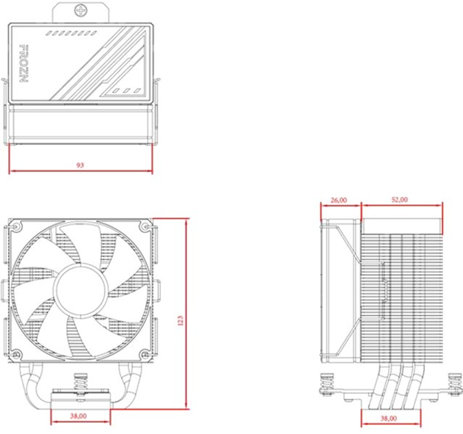 Кулер процессорный ID-Cooling Frozn A400 Black - изображение 7