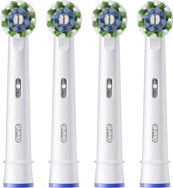 Końcówki do szczoteczki elektrycznej Oral-B Pro Cross Action, 4 szt. białe (8006540847770) - obraz 3