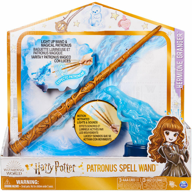 Набір фігурок Spin Master Wizarding Patronus Spell Wand with Otter Figure (0778988425671) - зображення 1