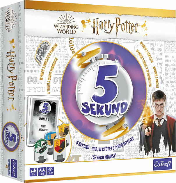 Gra planszowa Trefl 5 Seconds Harry Potter (5900511022421) - obraz 1