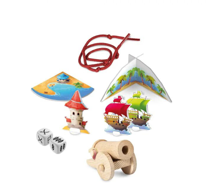Gra planszowa Albi Ship Ahoy Cannon-Firing Ship-Skinking Action Board Game (8590228054333) - obraz 3
