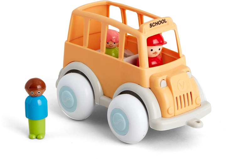 Autobus szkolny Viking Toys Ecoline z figurkami (7317672012365) - obraz 2