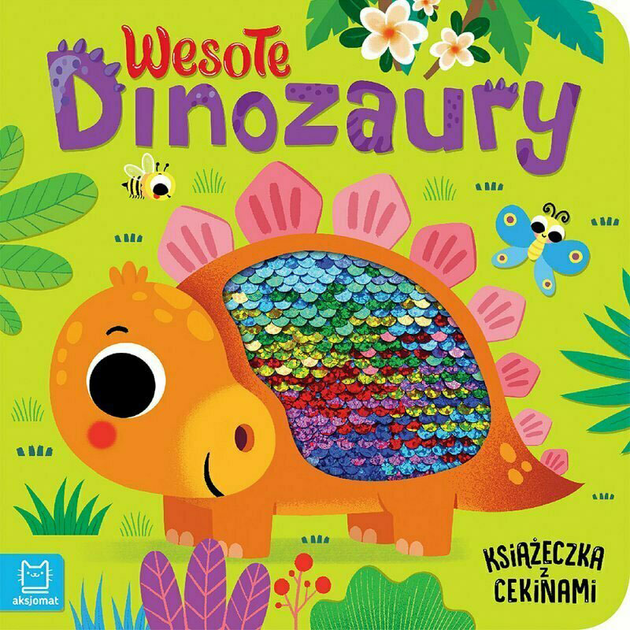 Książka dla dzieci Aksjomat Wesołe dinozaury (9788382137569) - obraz 1