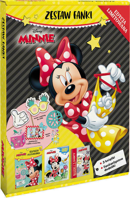 Książka dla dzieci Ameet Zestaw fanki Disney Minnie (5907762001168) - obraz 1