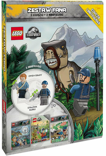 Książka dla dzieci Ameet Zestaw fana LEGO Jurrasic World (5907762001182) - obraz 1