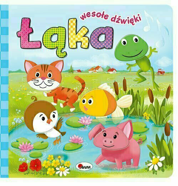 Książka dla dzieci AWM Wesołe dźwięki Łąka (9788381812511) - obraz 1