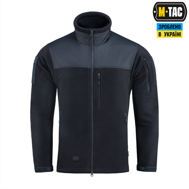 Куртка S Navy Microfleece M-Tac Gen.II Dark Blue Alpha - изображение 2