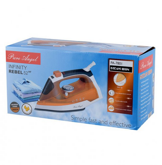 Утюг Pure Angel PA-7801 желтый 2800 Вт - изображение 8