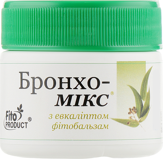 Фітобальзам Бронхо-мікс з евкаліптом - Fito Product 20ml (990971-47632) - изображение 1