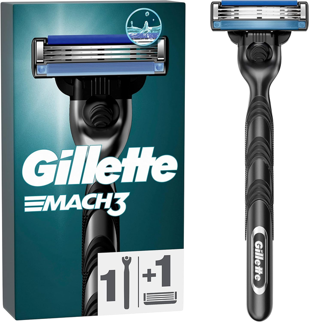 Maszynka do golenia dla mężczyzn Gillette Mach 3 (8001090442819) - obraz 1