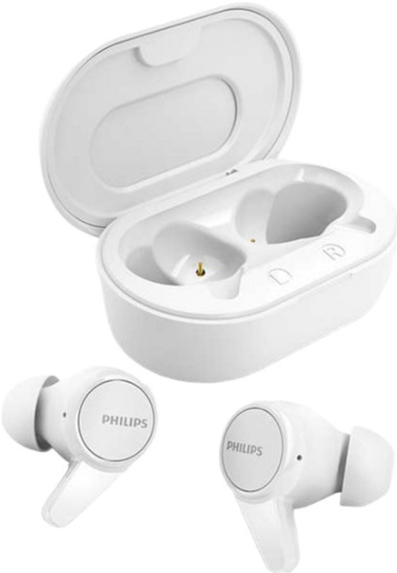 Навушники Philips TAT1207 True Wireless IPX4 White (4895229125834) - зображення 1