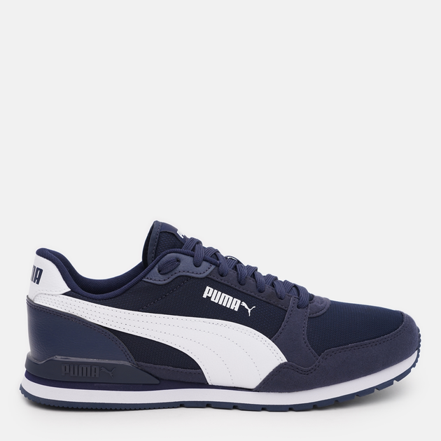 Акція на Чоловічі кросівки Puma ST Runner V3 Mesh 38464002 40.5 (7) 26 см Peacoat-Puma White від Rozetka