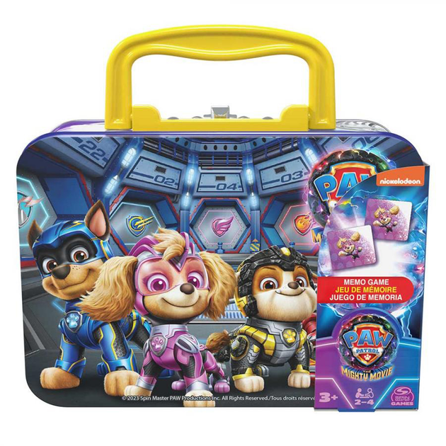 Gra planszowa Memory Spin Master Paw Patrol Movie 2 w walizce (6067928) (778988493809) - obraz 3
