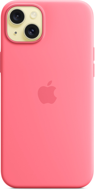 Etui Apple MagSafe Silicone Case dla iPhone 15 Plus Pink (MWNE3) - obraz 3