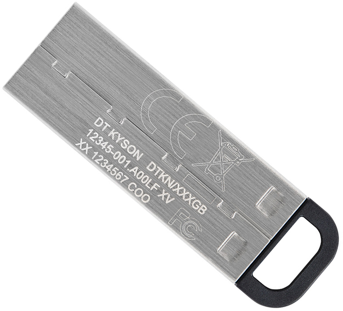 Pendrive Kingston DataTraveller Kyson 512GB USB 3.2 Silver (DTKN/512GB) - obraz 2