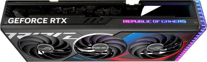 Karta graficzna ASUS PCI-Ex GeForce RTX 4070 SUPER ROG Strix 12GB GDDR6X (192bit) (2670/21000) (2 x HDMI, 3 x DisplayPort) (ROG-STRIX-RTX4070S-12G-GAMING) - obraz 3