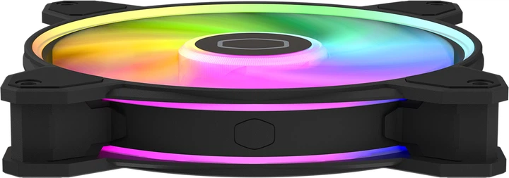 Вентилятор Cooler Master MasterFan MF140 Halo Black (MFL-B4DN-16NP2-R2) - зображення 3