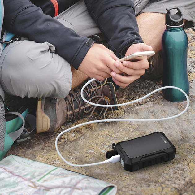 УМБ Sandberg Hand Warmer 10000 mAh Black (5705730420658) - зображення 5