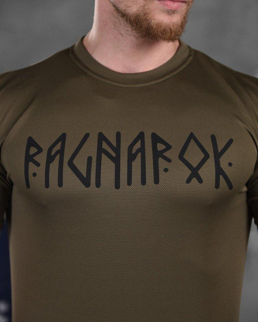 Тактична футболка потовідвідна Oblivion tactical RAGNAROK олива M - зображення 2