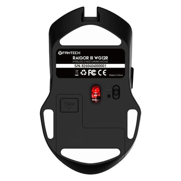 Беспроводная аккумуляторная игровая мышка Fantech WG12R Raigor III Черная - изображение 4