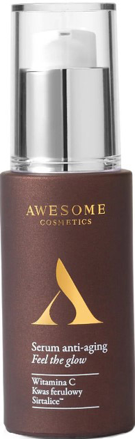 Serum do twarzy Awesome Cosmetics Feel the Glow anti-aging 30 ml (5905178796333) - obraz 1